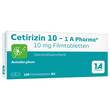 Cetirizin 10 – 1 A Pharma® Filmtabletten - 1