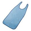 Suprima Ess Sch&uuml;rze Frottee 5004 hellblau - 1