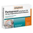 Pantoprazol-ratiopharm® SK 20 mg magensaftresistente Tabletten - 1