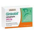 Ginkobil ratiopharm 240mg mit Ginkgo biloba - 1