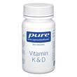 Pure Encapsulations Vitamin K &amp; D Kapseln - 1