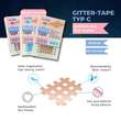 Gitter Tape Acutop Akupunkturpflaster 2x3 cm blau - 3