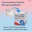 Calciumcarbonat Abanta 500 mg Kautabletten - 2