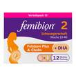 Femibion 2 Schwangerschaft in der 12-Wochen-Packung mit je 84 Tabletten und Kapseln - 1