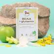 For You Bcca + glutamin Energy &amp; Recovery Apfel Pulver  - 4