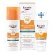 Eucerin Sun Oil Control tinted Creme LSF 50 + hell - 1