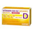 Vitamin D3 K2 Hevert + Calcium und Magnesium 4000 IE Kapseln  - 1