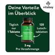 Melatonin Hochdosiert 3 mg + Vitamin B6 vegan Lut. - 4