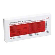 Isotonische Nacl L&ouml;sung 0,9% Eifelfango Injektionsl&ouml;sung 10x2 ml