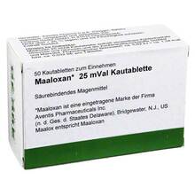 Maaloxan 25 Mval Kautabletten 50 St