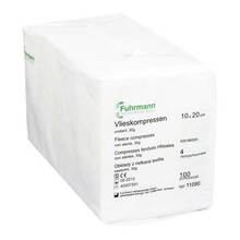 Abbildung: Vlieskompressen 10x20 cm unsteril 4lagig 100 St, Kompressen PZN 00962265 