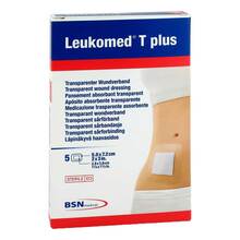 Leukomed transp. plus sterile Pflaster 5x7,2 cm 5 St