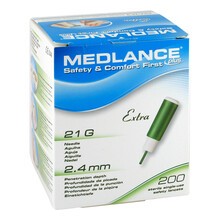 Medlance Plus Extra Sicherheitslanzetten 21 G 200 St