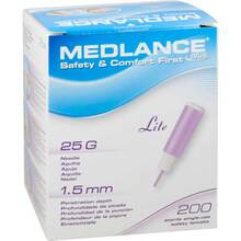 Medlance Plus Lite Sicherheitslanzetten 25 G 200 St
