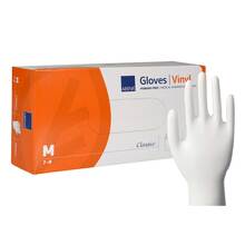 Vinyl Handschuhe puderfrei medium 4425 10x100 St