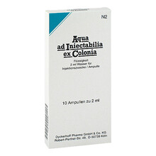 Aqua AD Iniectabilia ex Colonia Ampullen 10x2 ml