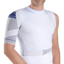 Abbildung: Omotrain S Schulterbandage rechts Größe 4 titan Bandage, 1 St PZN 01865400