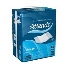 Attends Cover-Dri Plus 80x170 cm Bettschutzeinlage 4x30 St