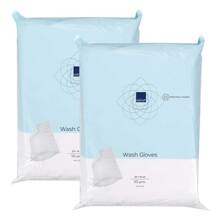 Molton Waschhandschuhe 16x23 cm geschwei&szlig;t 20x50 St