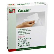 Gazin Kompressen 7,5x7,5cm 8 5x2 St