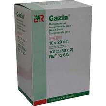 Gazin Kompressen 10x20cm 8fa 50x2 St