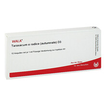 Abbildung: Taraxacum e Radice AUTUMN. D 3 Ampullen 10X1 ml, Ampullen PZN 03658763 