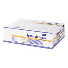 Abbildung: Peha Soft Syntex Untersuchungshandschuhe unsteril puderfrei XS 100 St, Handschuhe PZN 03887972 