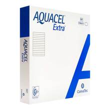 Abbildung: Aquacel Extra 15x15 cm Kompressen 5 St, Kompressen PZN 03921657 