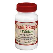 Vitamin B Komplex + Fols&auml;ure Junek Kapseln 60 St