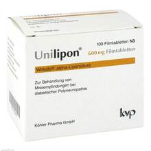 Unilipon 600 mg Filmtabletten 100 St