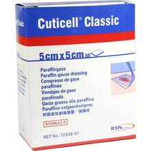 Cuticell Classic Wundgaze 5x5 cm 50 St