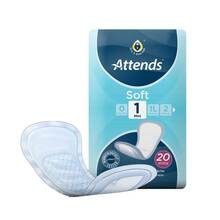Attends Soft 1 mini Einlagen anatomisch 12x20 St