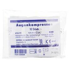 Augenkompressen steril 5,8x7 10 St