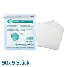 Nobatop 8 Kompressen 7,5x7,5 25x5 St