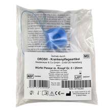 Abbildung: Würfelpessar Silicon 25 mm Größe 0 1 St PZN 07702283 