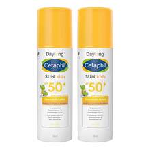 Abbildung: Cetaphil Sun Kids liposomale Lotion SPF 50 + Sonne 2x150 ml, Lotion PZN 08032401 