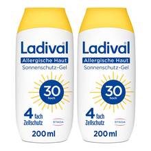 Ladival allergische Haut Sonnenschutz-Gel LSF 30 2x200 ml