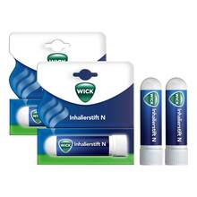 Abbildung: WICK Inhalierstift N 2x1 St, Stifte PZN 08032789 