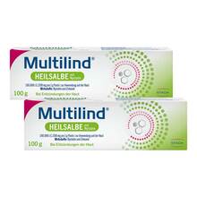 Multilind Heilsalbe mit Nystatin und Zinkoxid 2x100 g