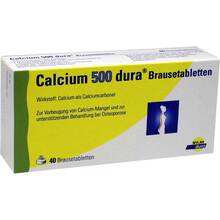 Calcium 500 dura Brausetabletten 40 St
