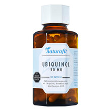 Naturafit Ubiquinol 50 mg Kapseln 120 St