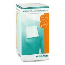 Askina Vliesstoffkompr.10x10 cm unsteril 4fach 100 St