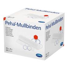 Abbildung: Peha-Mullbinde 12 cm x 4 m 20 St, Binden PZN 10069286 