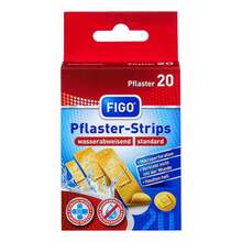 Figo Pflasterstrips wasserabweisend standard 20 St