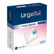 Urgot&uuml;l Foam Border 10x10 cm Verband 10 St