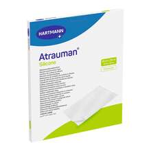 Abbildung: Atrauman Silicone 20x30 cm steril Kompressen 5 St, Kompressen PZN 10554308 