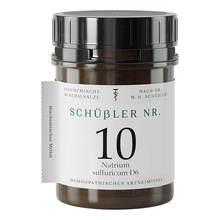 Schüssler Nr.10 Natrium sulfuricum D 6 Tabletten 1000 St
