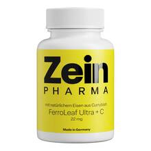 Abbildung: Zeinpharma Ferroleaf Ultra + C 22 mg Kapseln 120 St, Kapseln PZN 11161373 