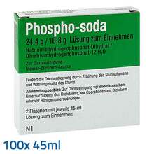 Phospho-soda 24,4 g / 10,8 g L&ouml;sung zum Einnehmen 100x45 ml