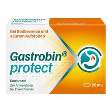 Abbildung: Gastrobin protect 20 mg Hartkapseln 14 St, Hartkapseln PZN 11306593 